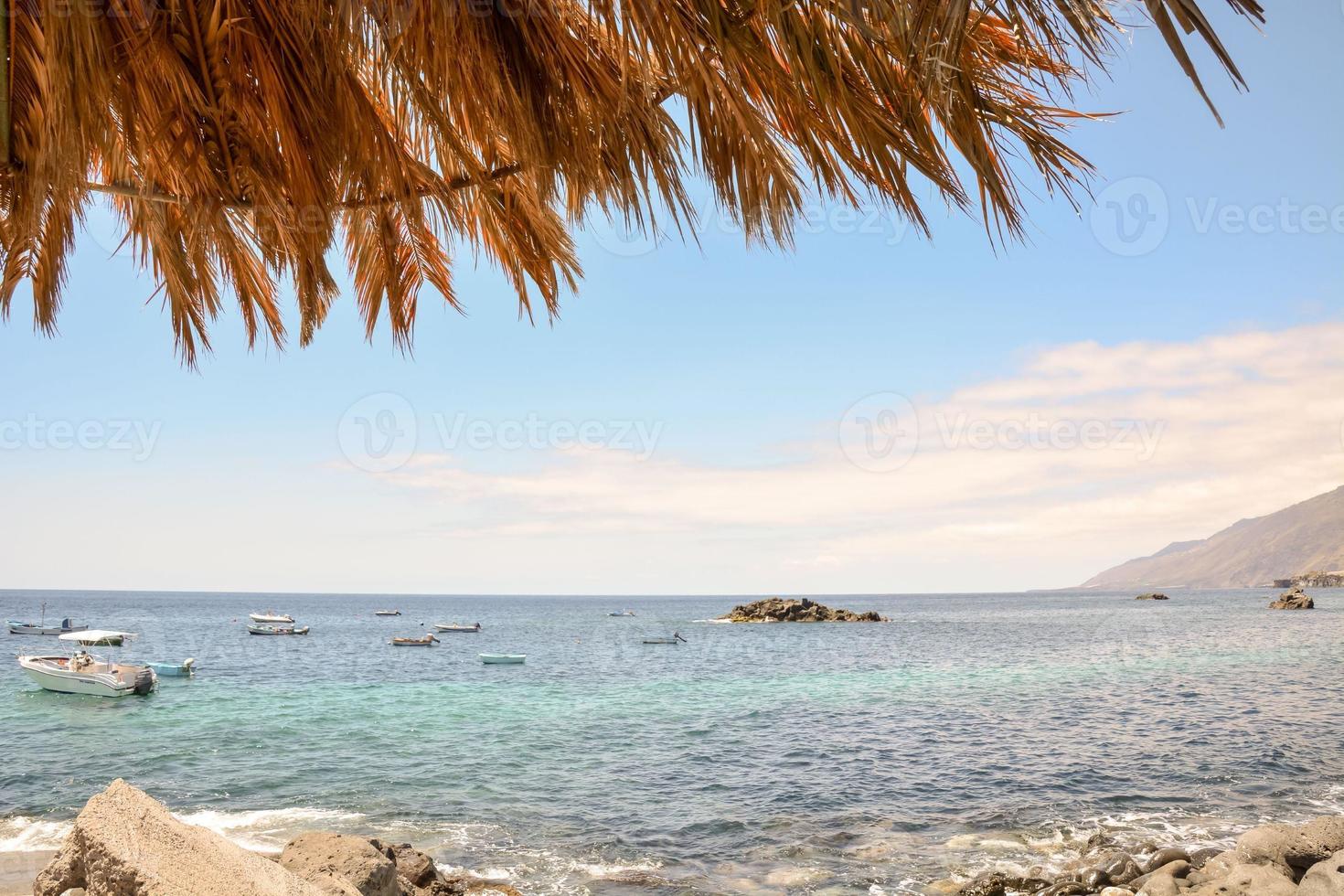 Scenic coastal view photo