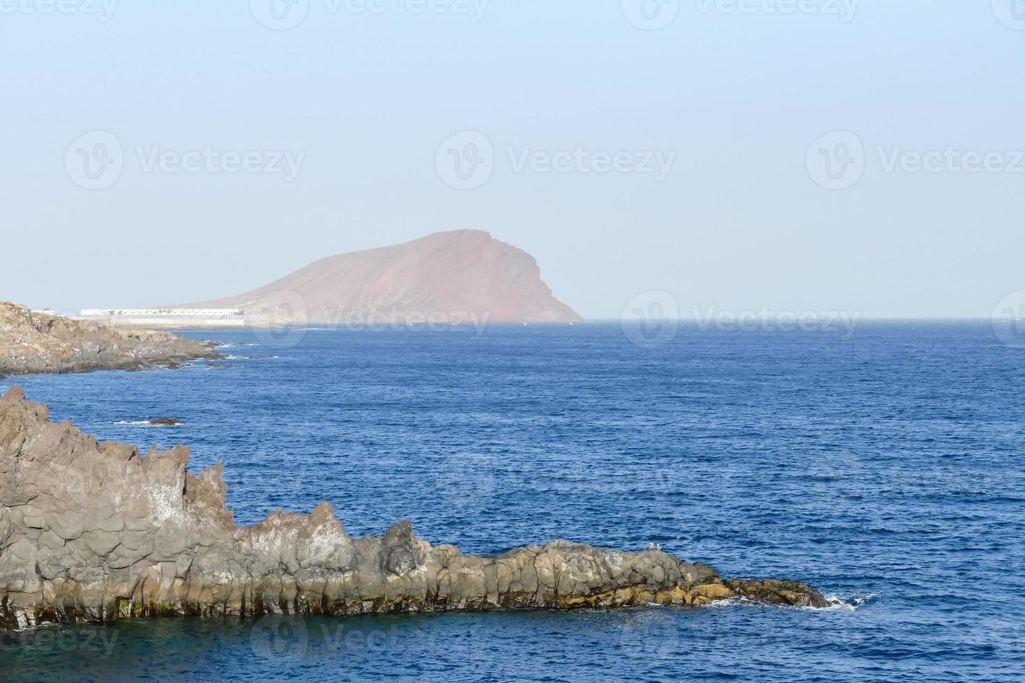 Scenic coastal view photo