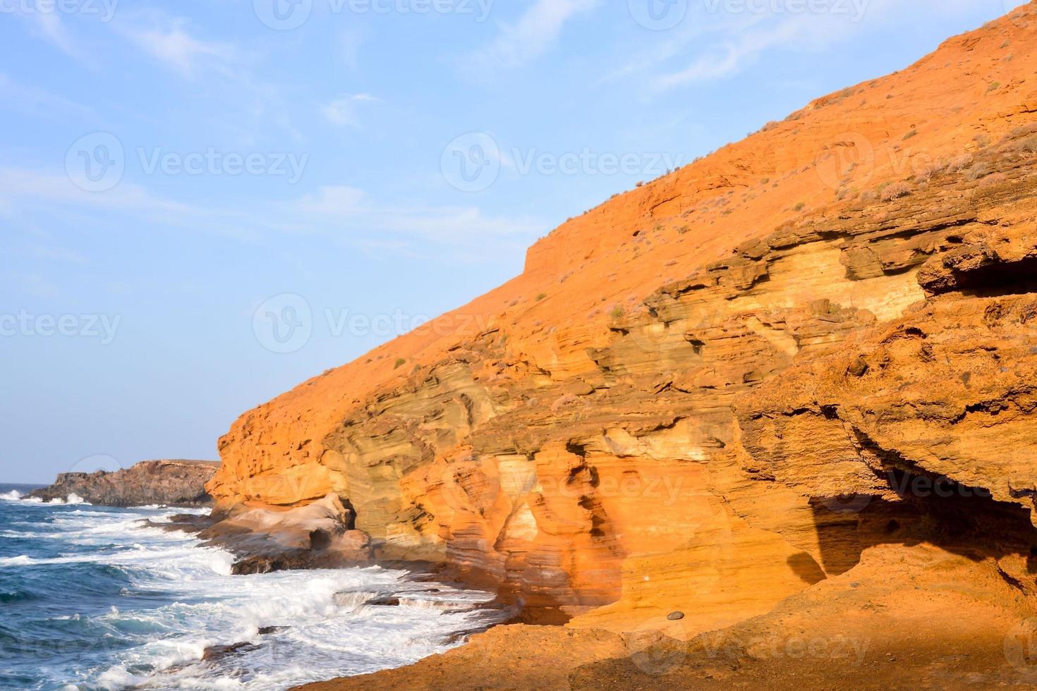 Scenic coastal view photo