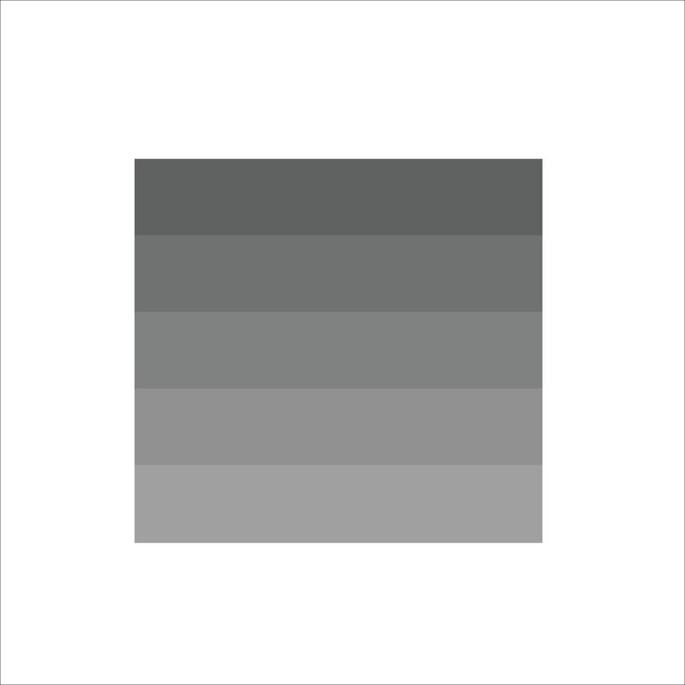 Grey Gradation good for pallete colour vector