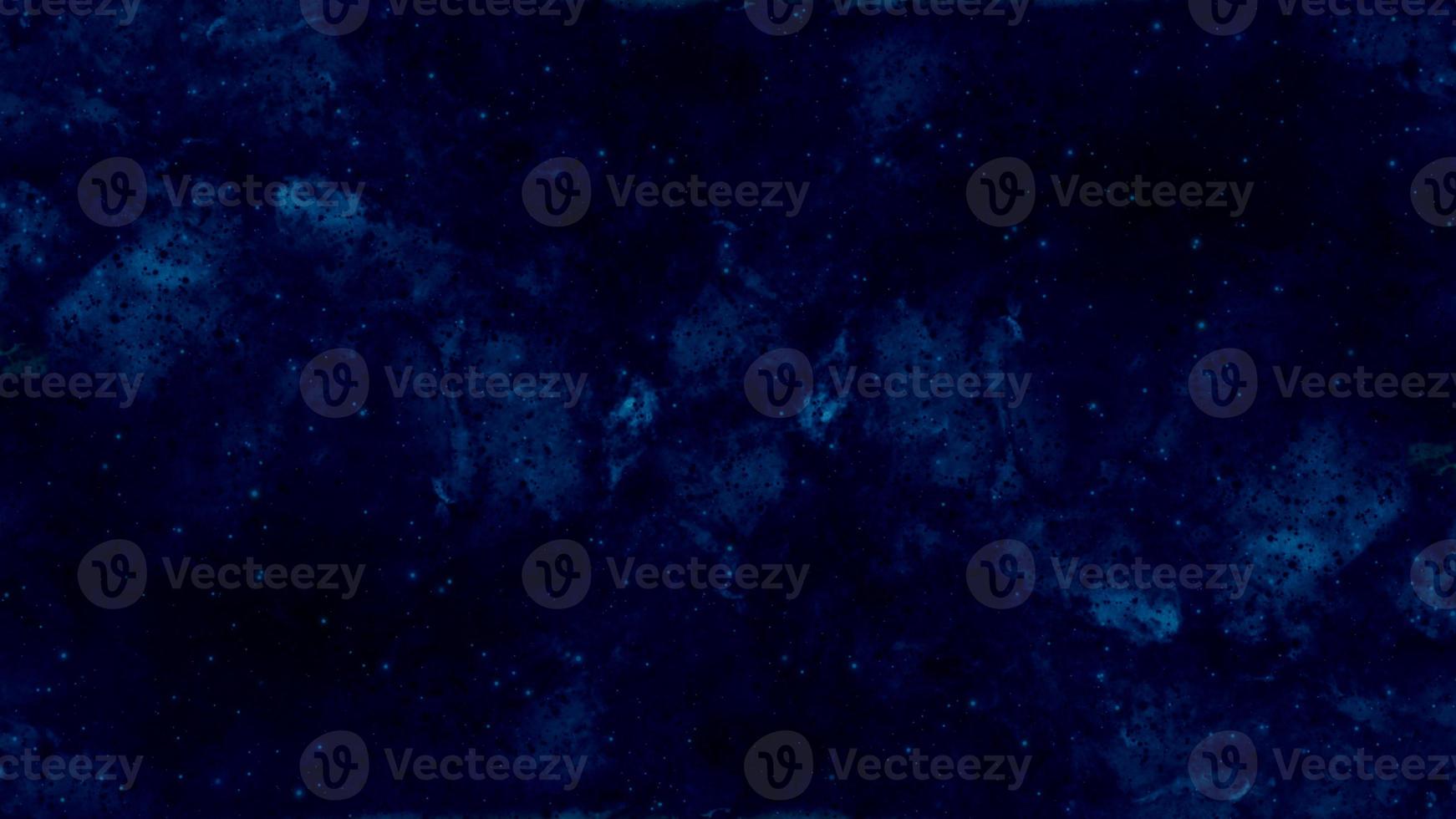 Artistic hand painted multi layered dark blue background. dark blue nebula sparkle light star universe in outer space horizontal galaxy on space. navy blue watercolor and paper texture. wash aqua photo