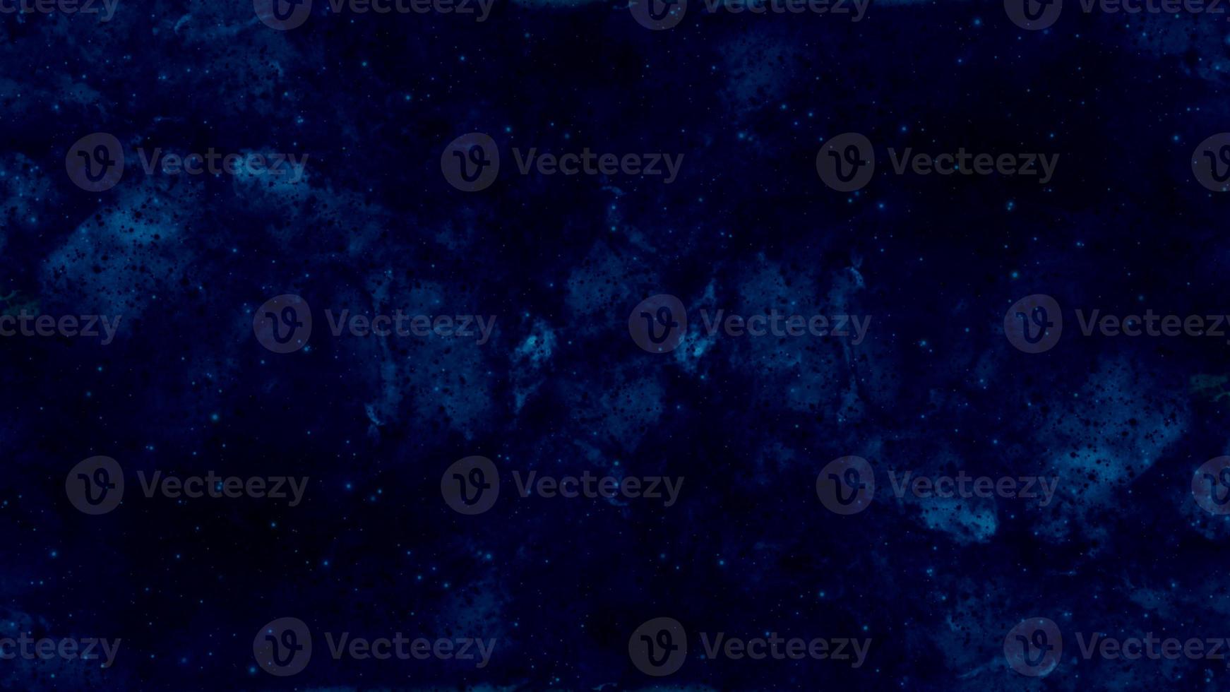 Artistic hand painted multi layered dark blue background. dark blue nebula sparkle light star universe in outer space horizontal galaxy on space. navy blue watercolor and paper texture. wash aqua photo