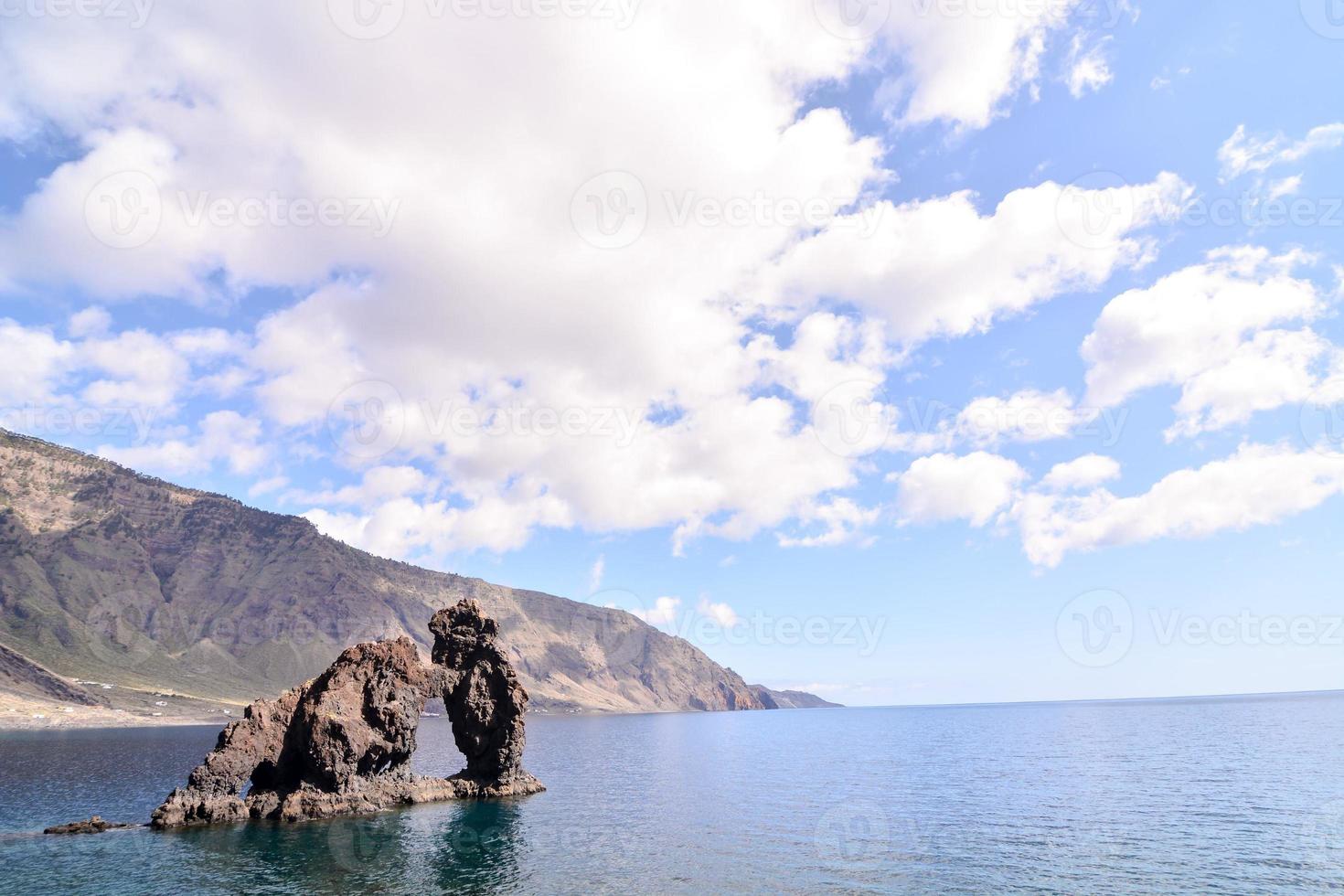 Scenic coastal view photo