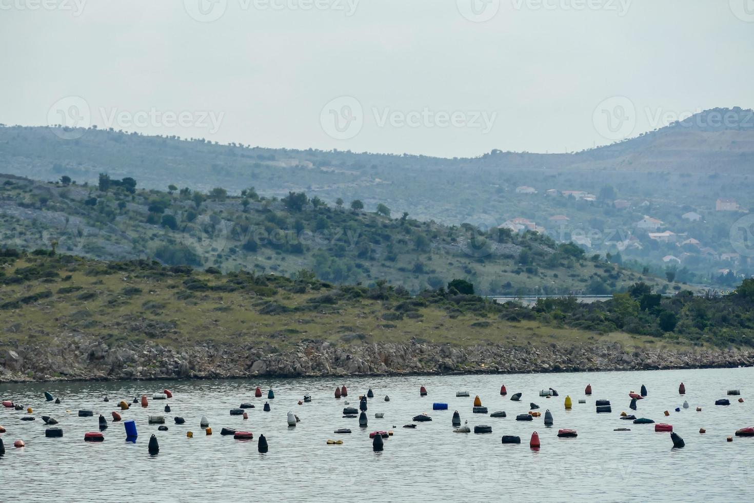 Scenic coastal view photo