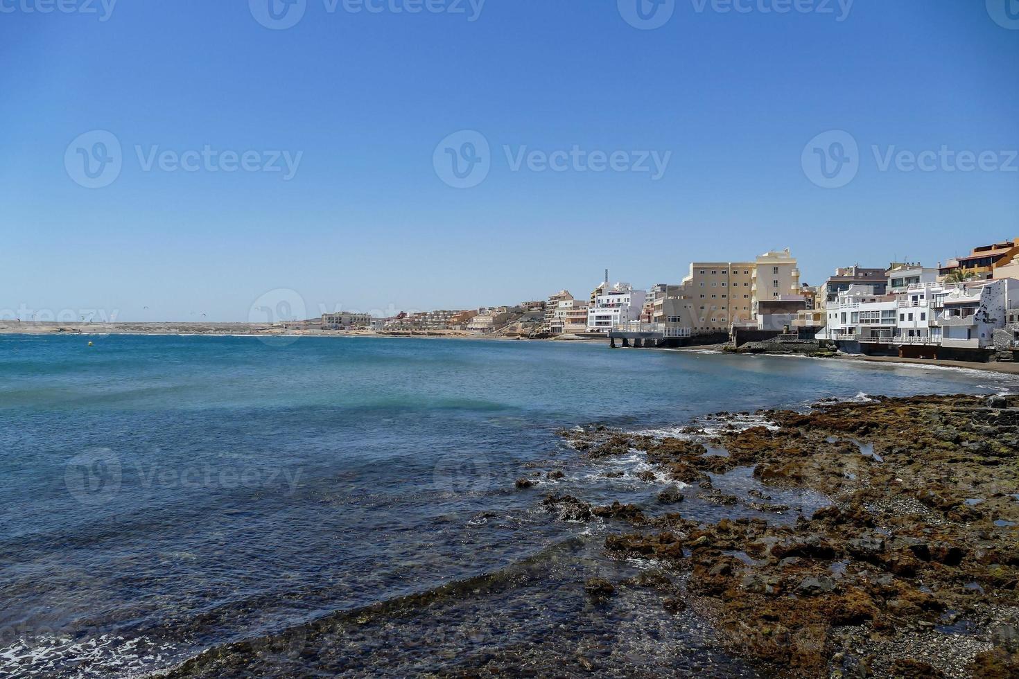 Scenic coastal view photo