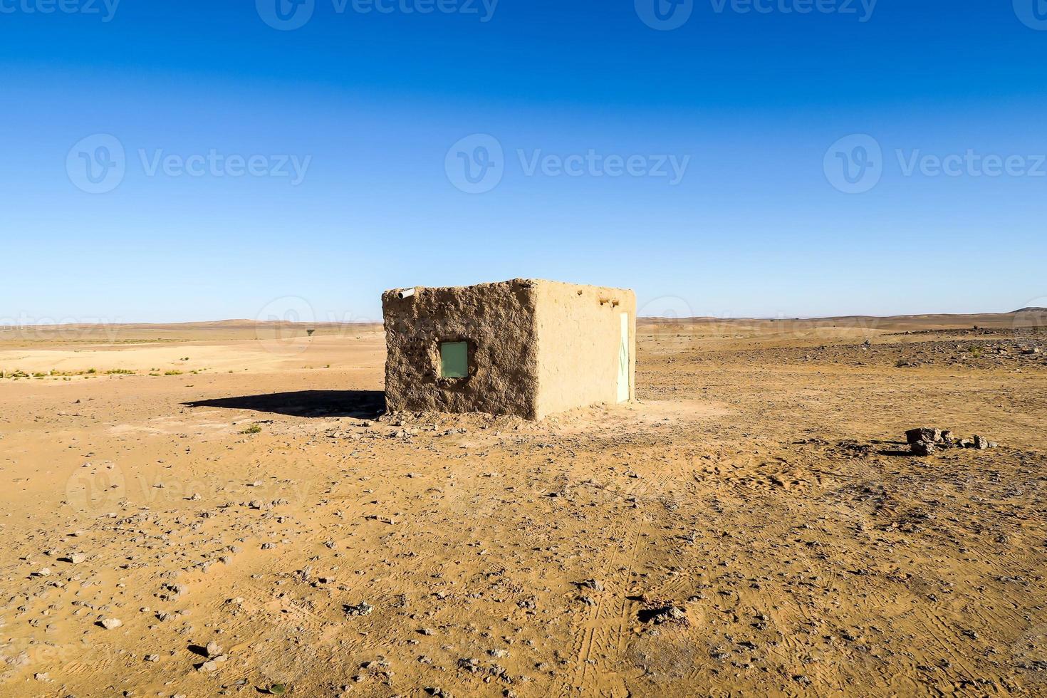 Scenic desert landscape photo