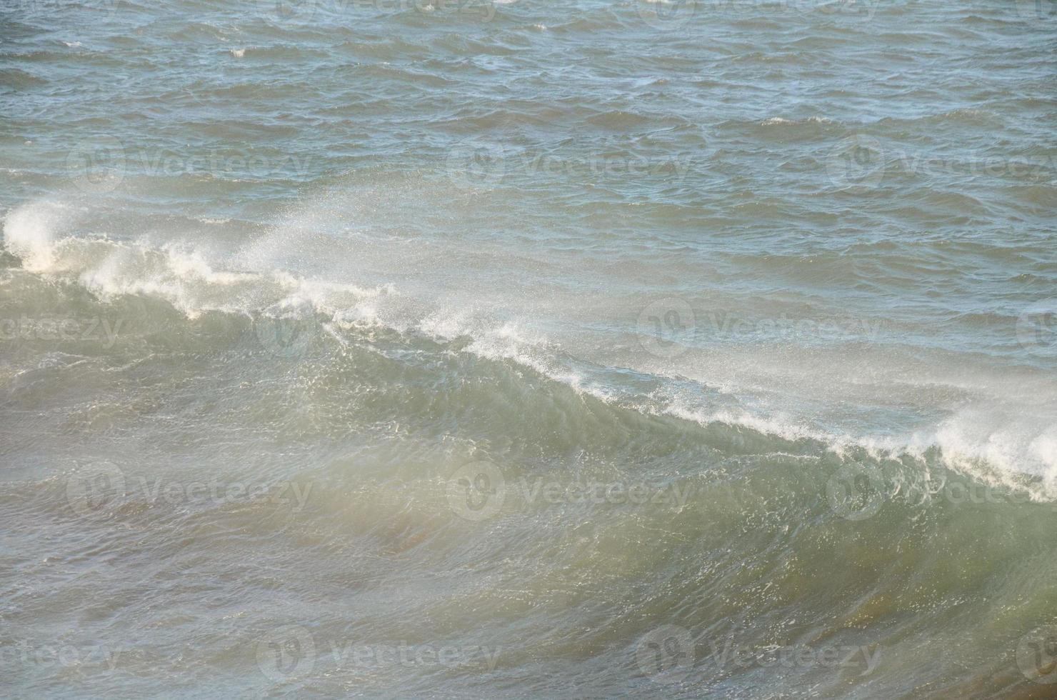 Huge sea waves photo