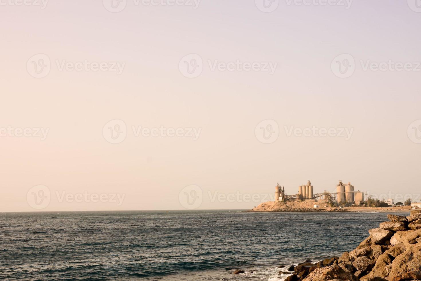 Scenic coastal view photo