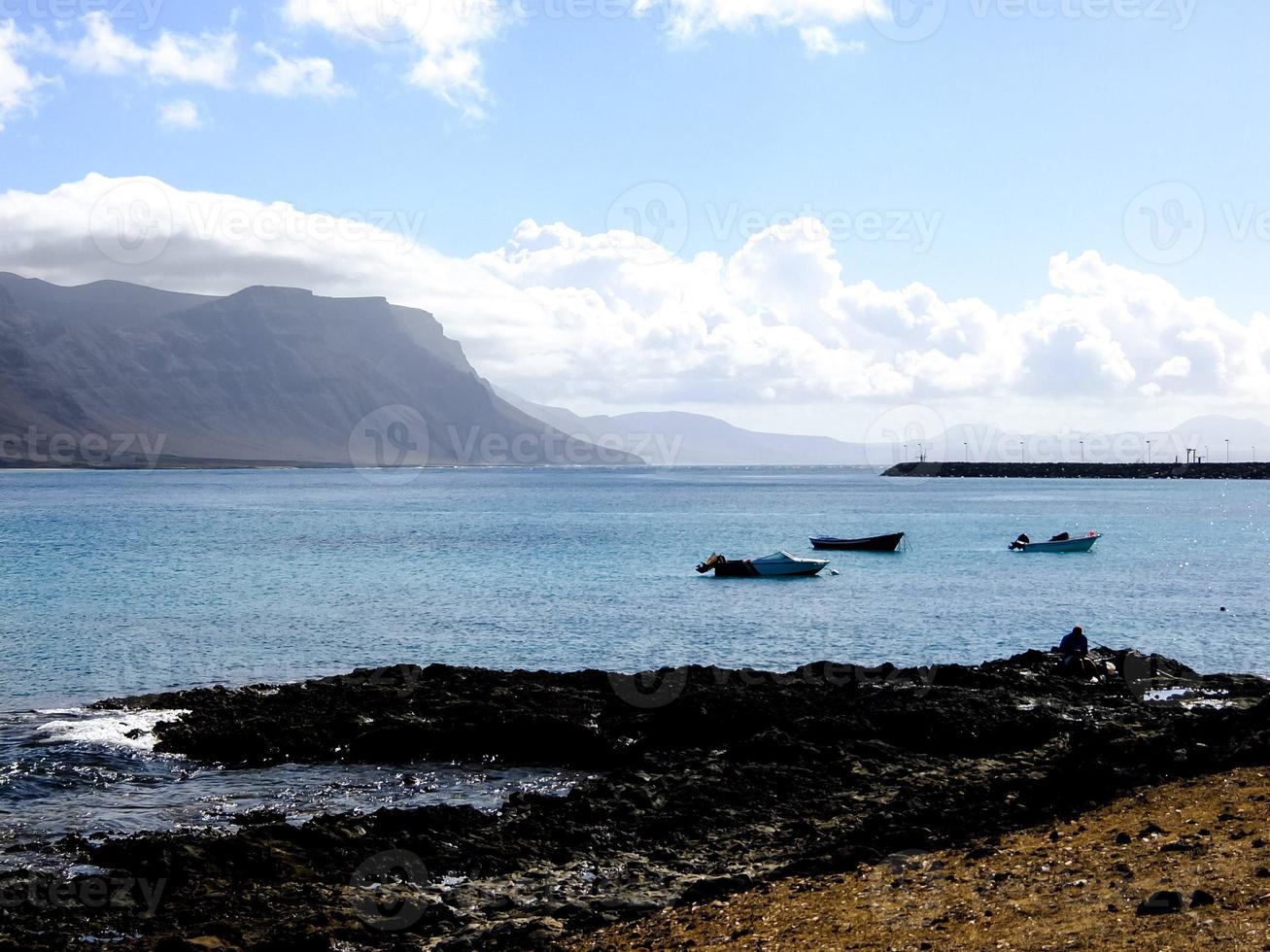 Scenic coastal view photo