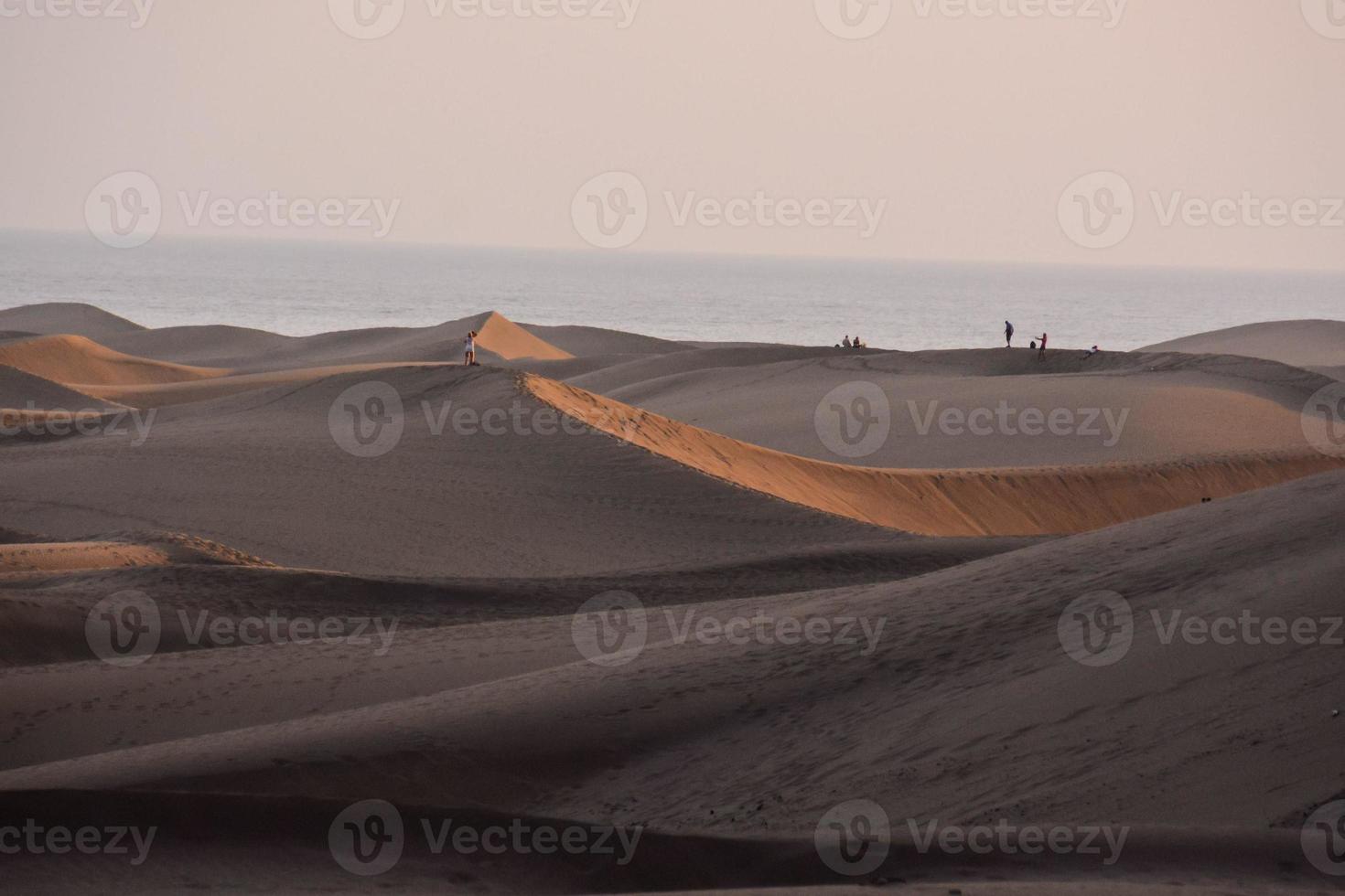 Scenic desert landscape photo