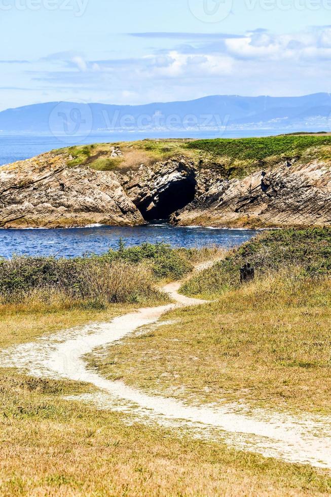 Scenic coastal view photo
