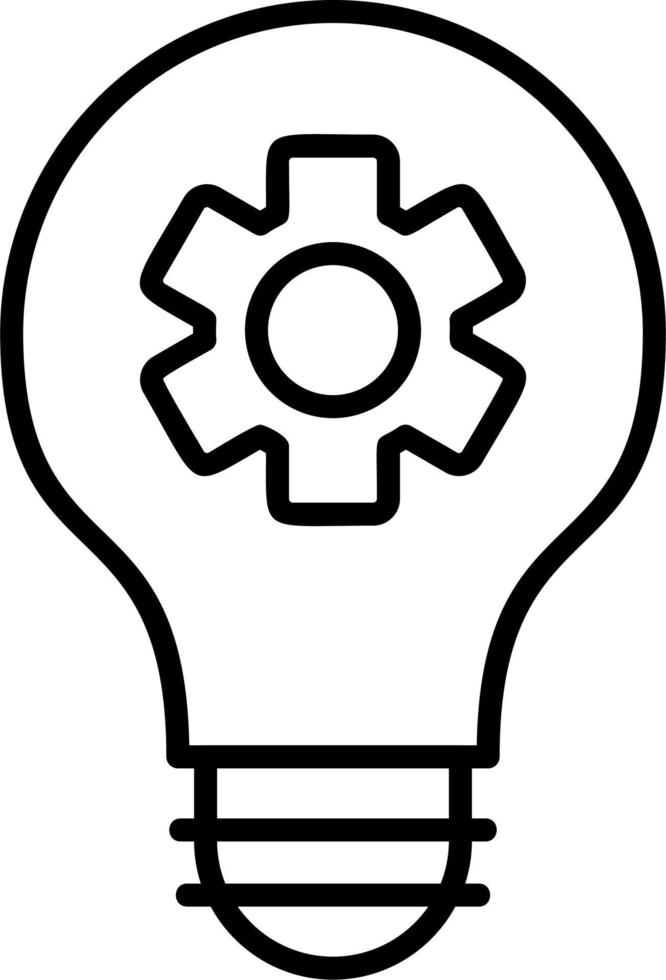 Light Bulb vector icon