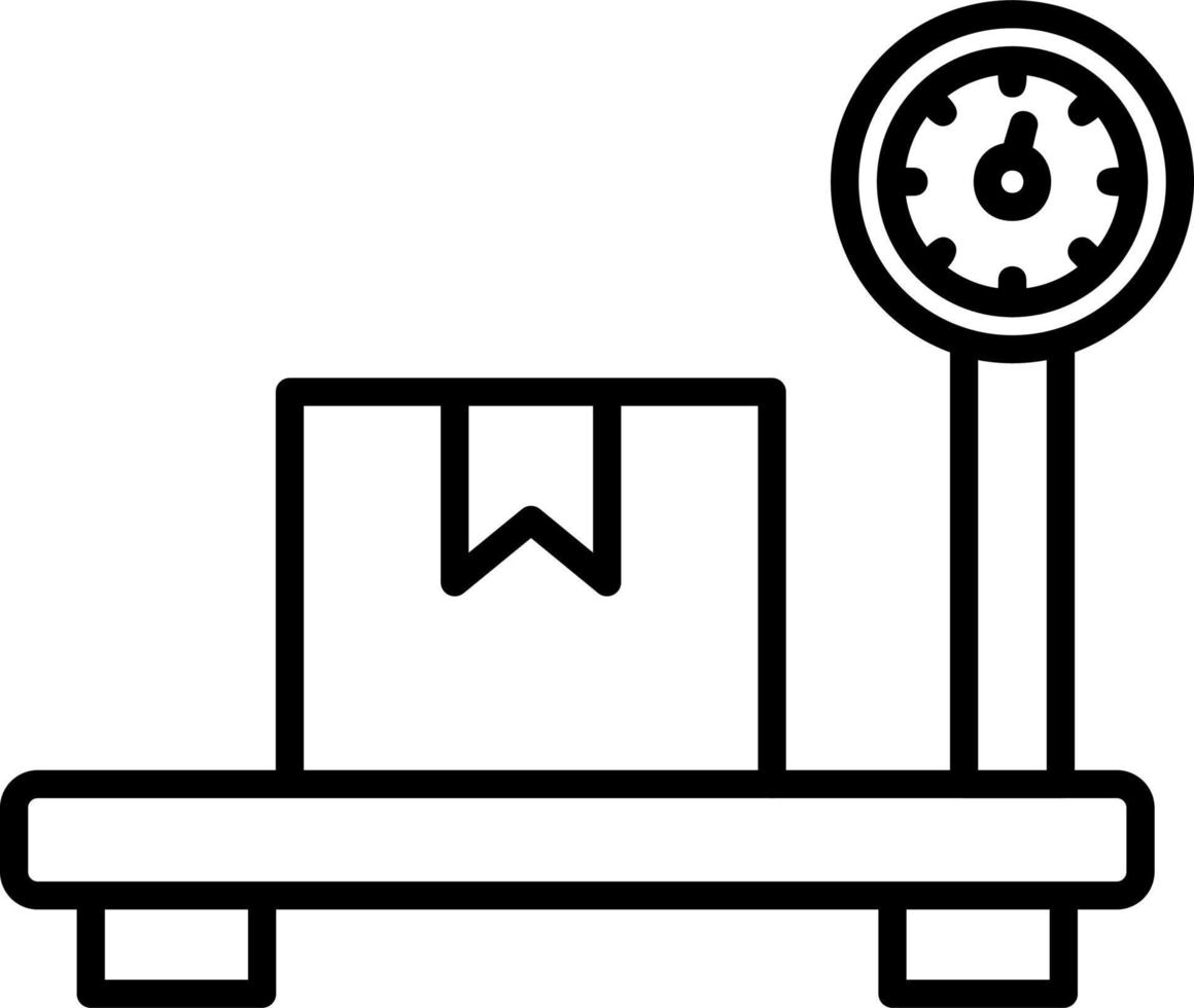 Scale vector icon