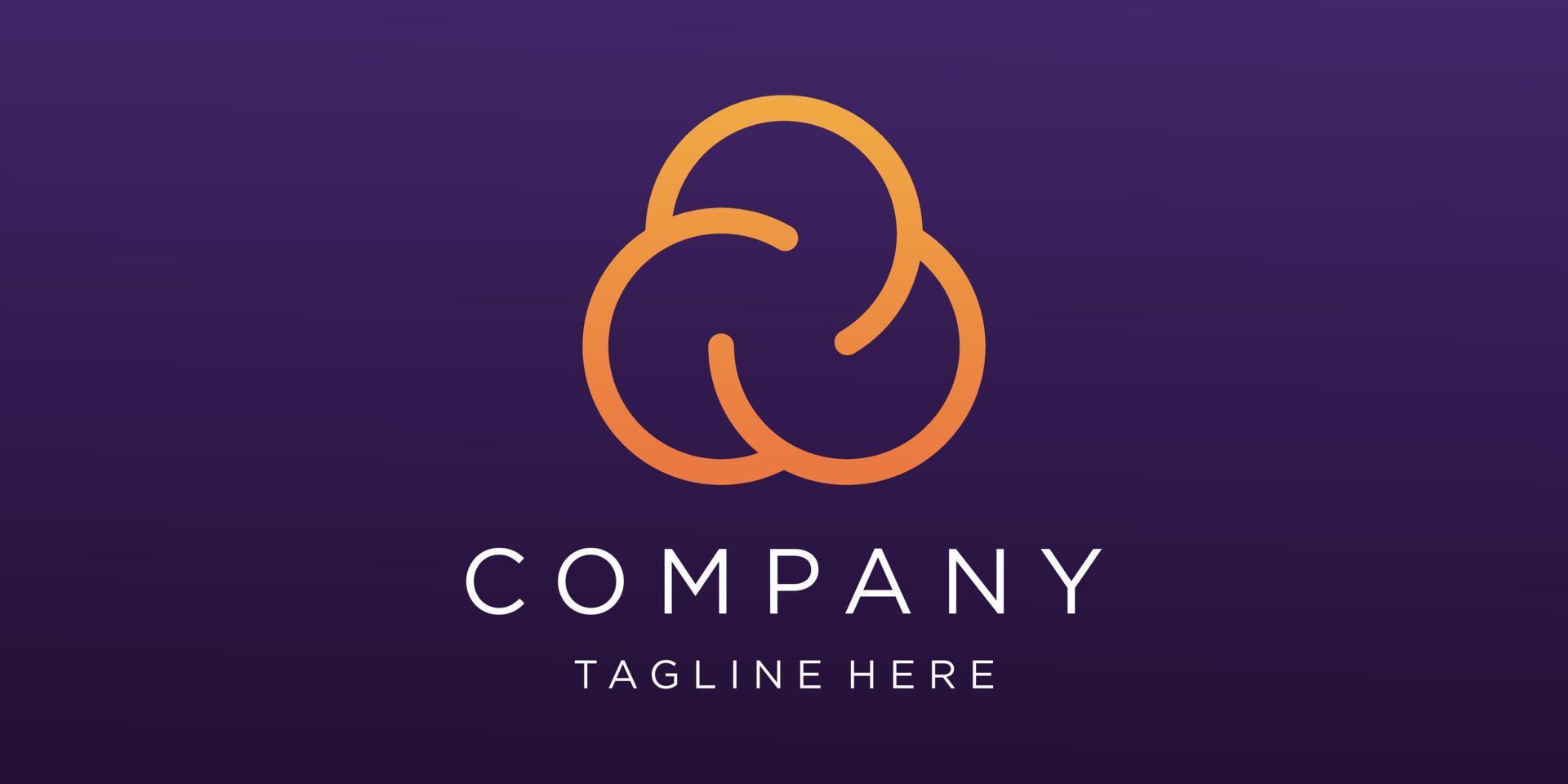 Trinity Logo Design Template vector