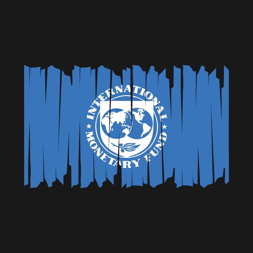 IMF Flag Brush vector