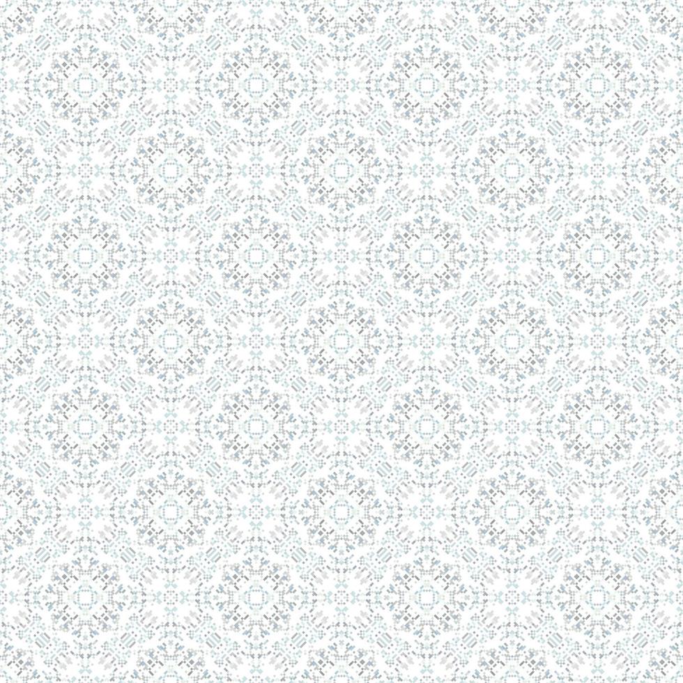 Decorative background made of small squares. The rich decoration of abstract patterns for construction of fabric or paper. vector