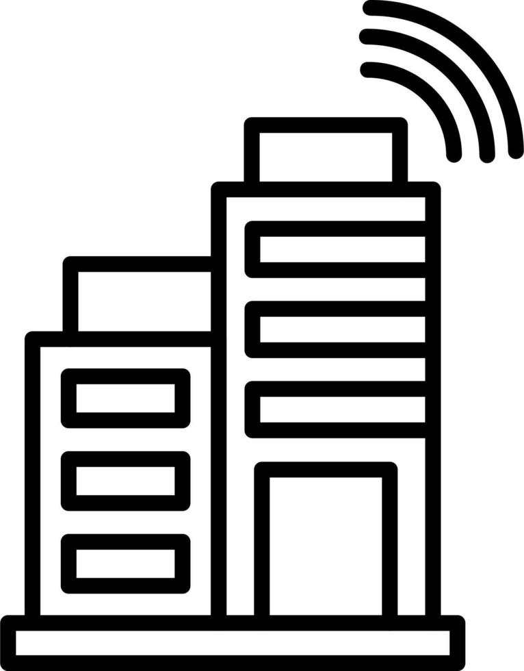 Smart City vector icon