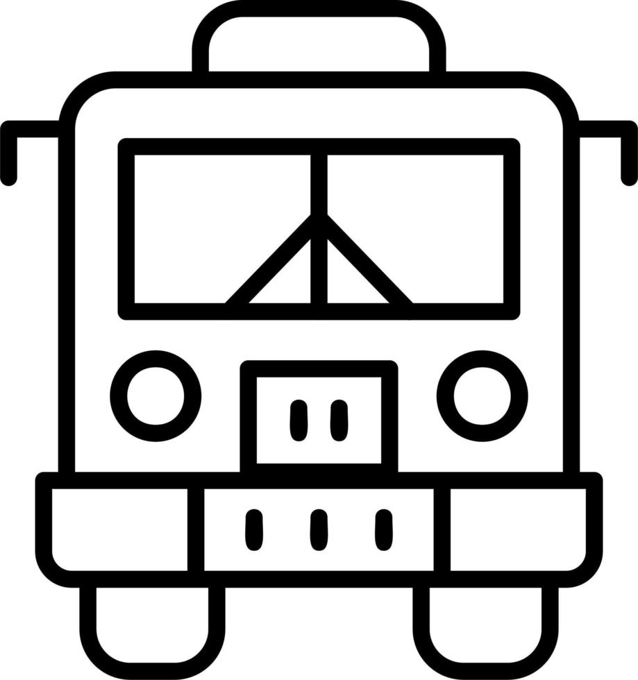 Public Transport vector icon