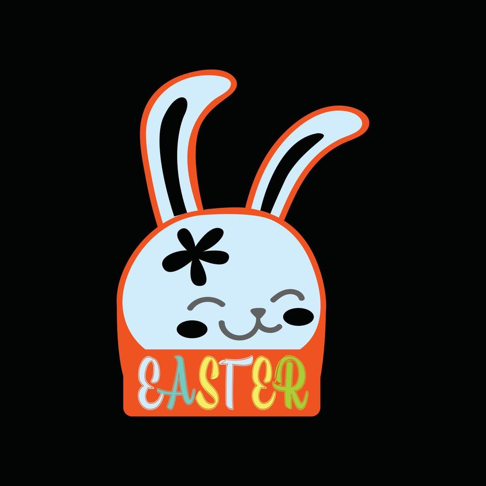 My First Easter vector t-shirt design. Easter t-shirt design. Can be used for Print mugs, sticker designs, greeting cards, posters, bags, and t-shirts