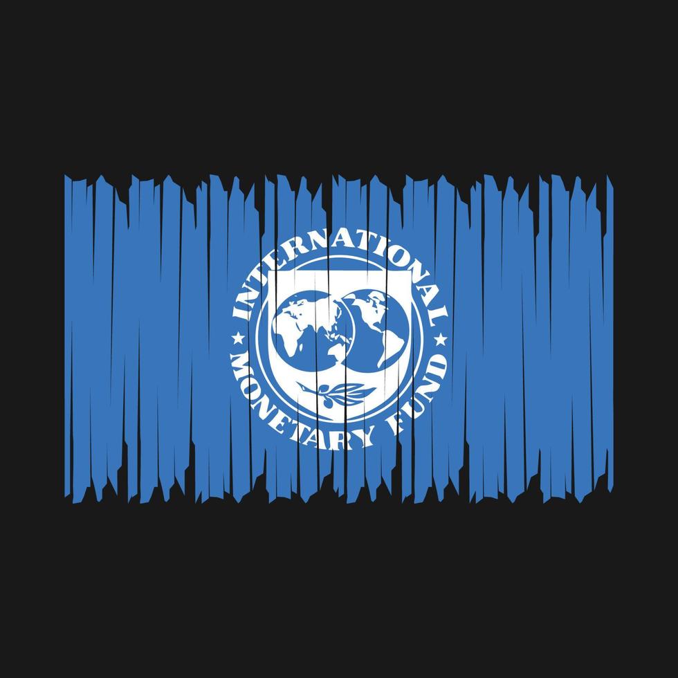 IMF Flag Brush vector