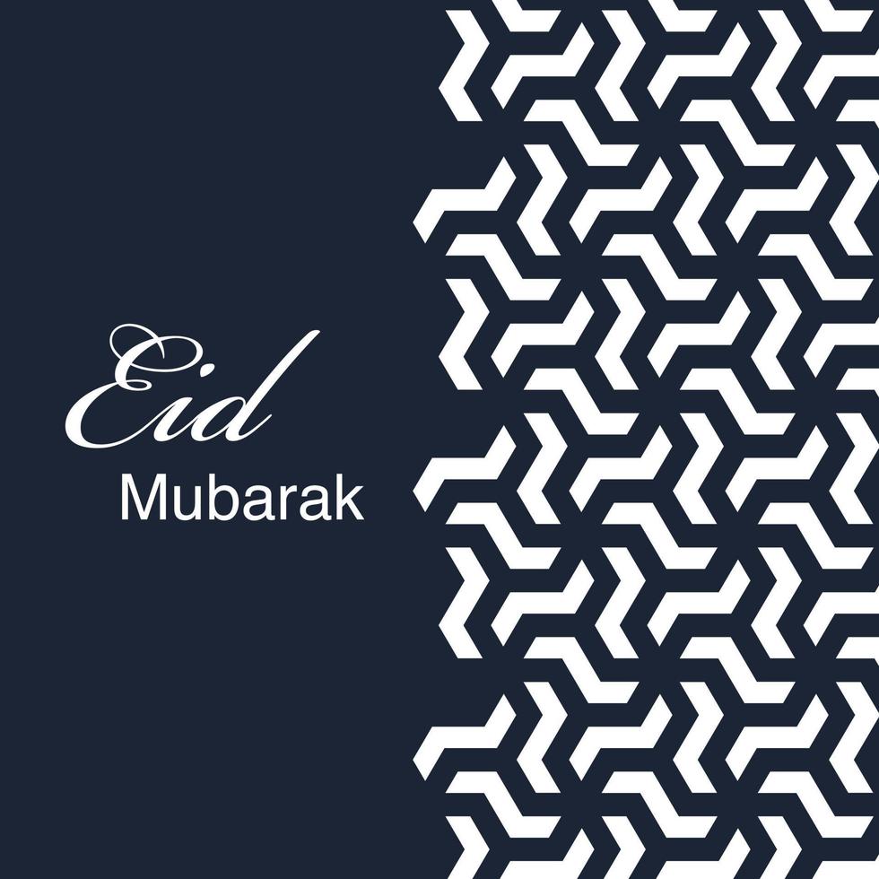 eid Mubarak diseño modelo para social medios de comunicación vector