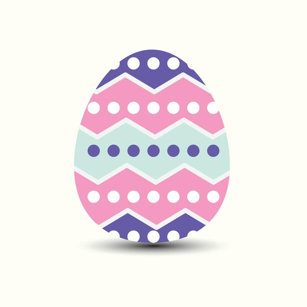 decorative easter egg vector illustration