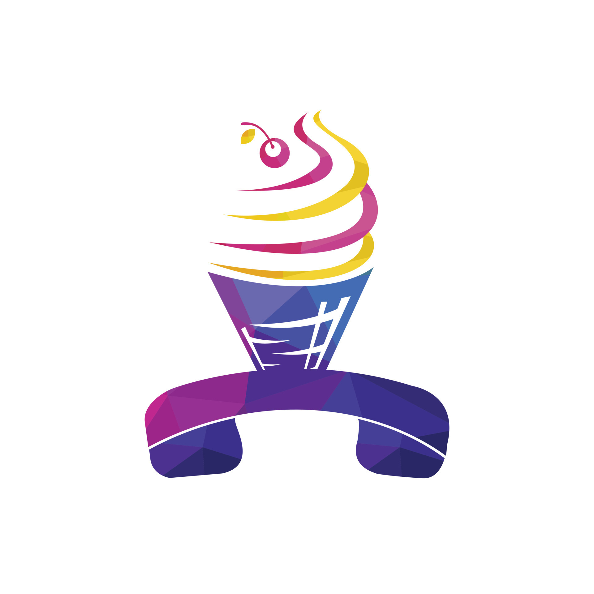 Ice Cream call vector design template. Ice cream delivery service ...