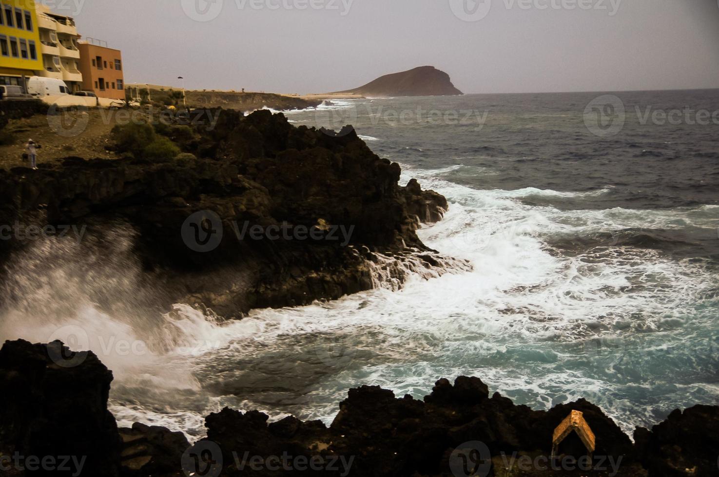Waves in the ocean photo