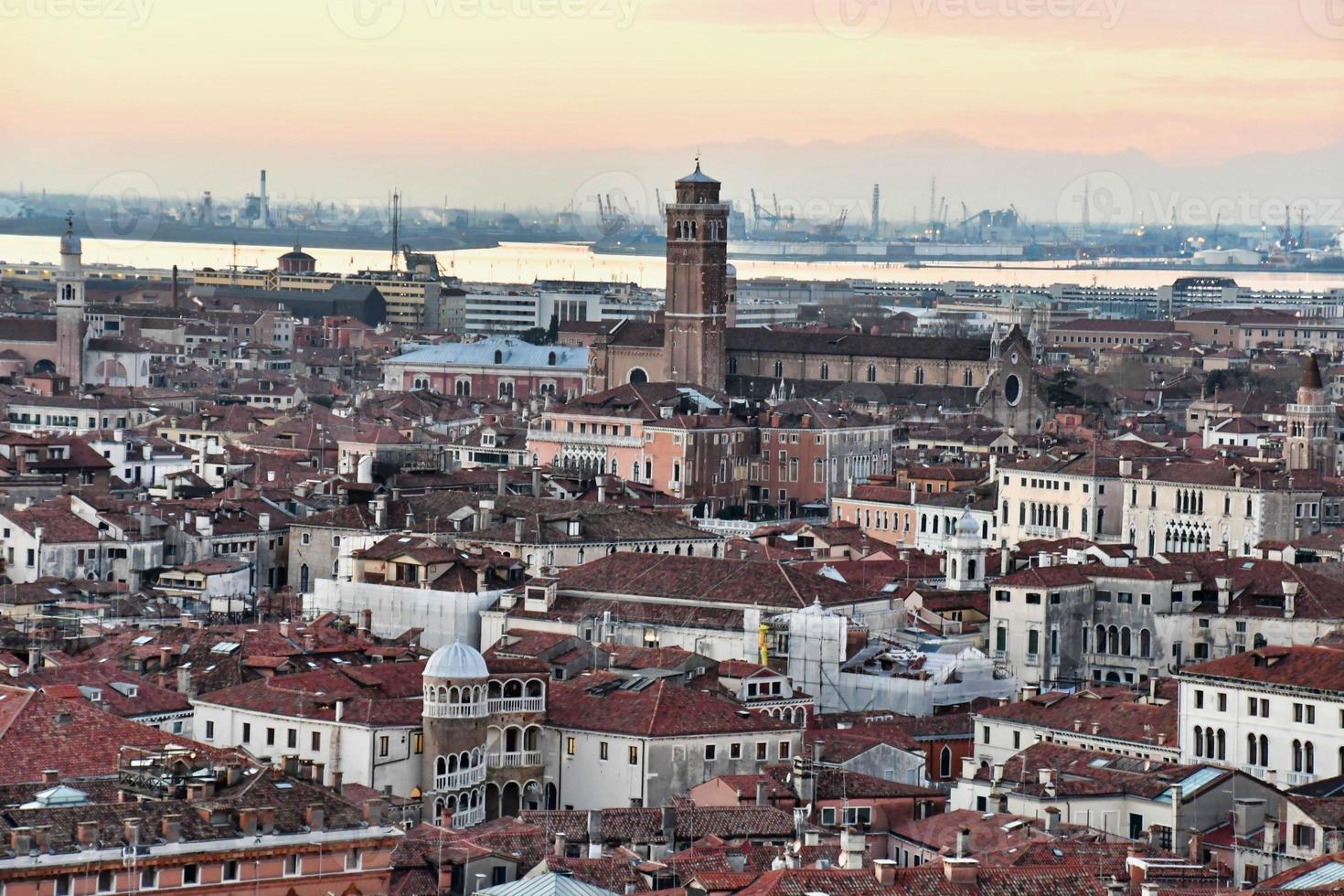 Aerial view of the Venice photo