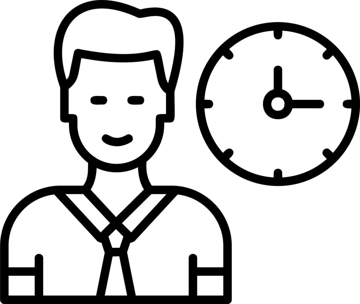 Work Time vector icon