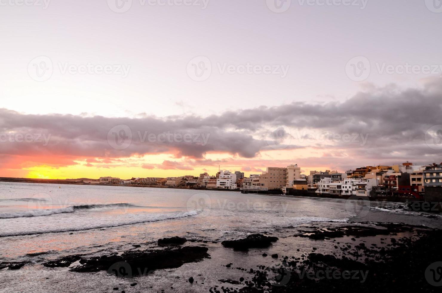 Scenic coastal view photo