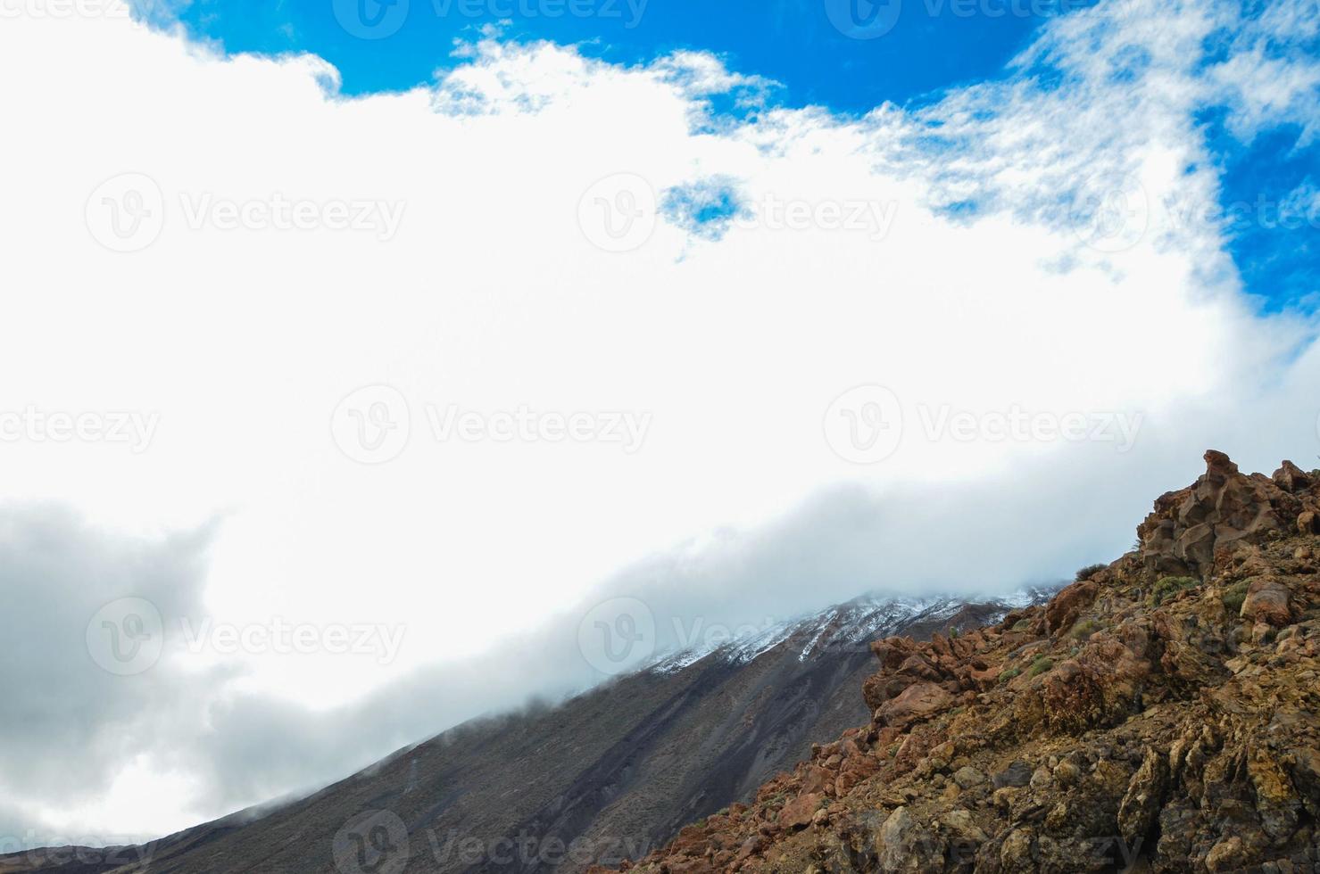 Scenic mountain landscape photo