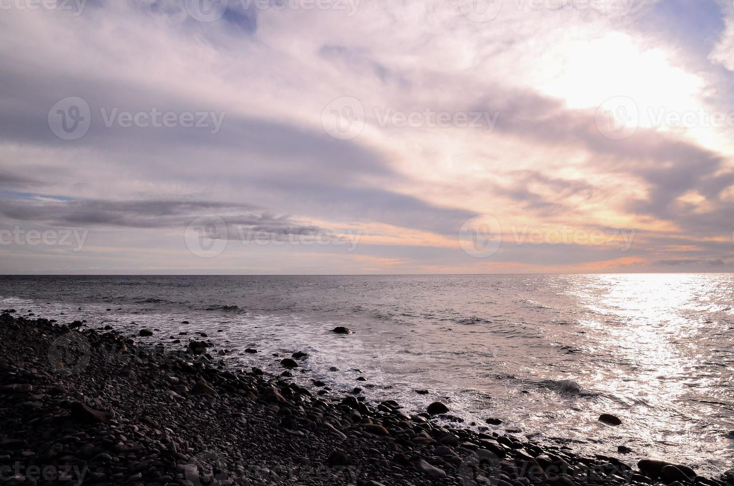 Scenic coastal view photo