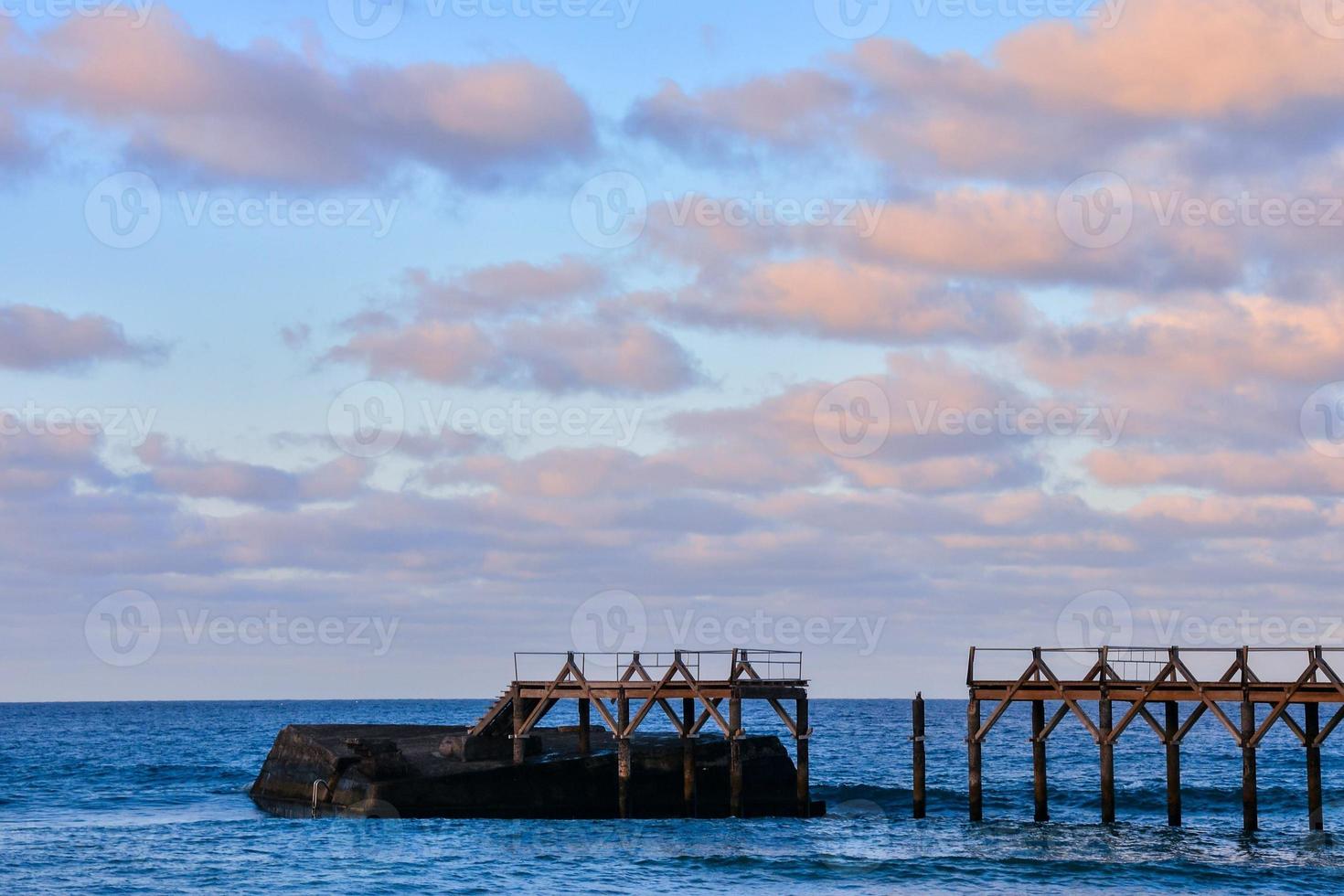 Scenic coastal view photo