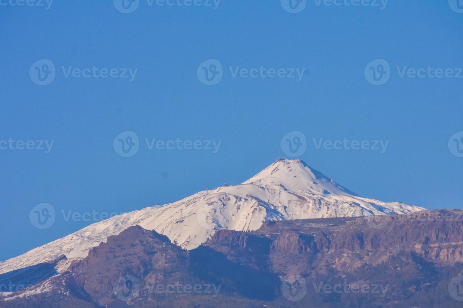 Scenic mountain landscape photo