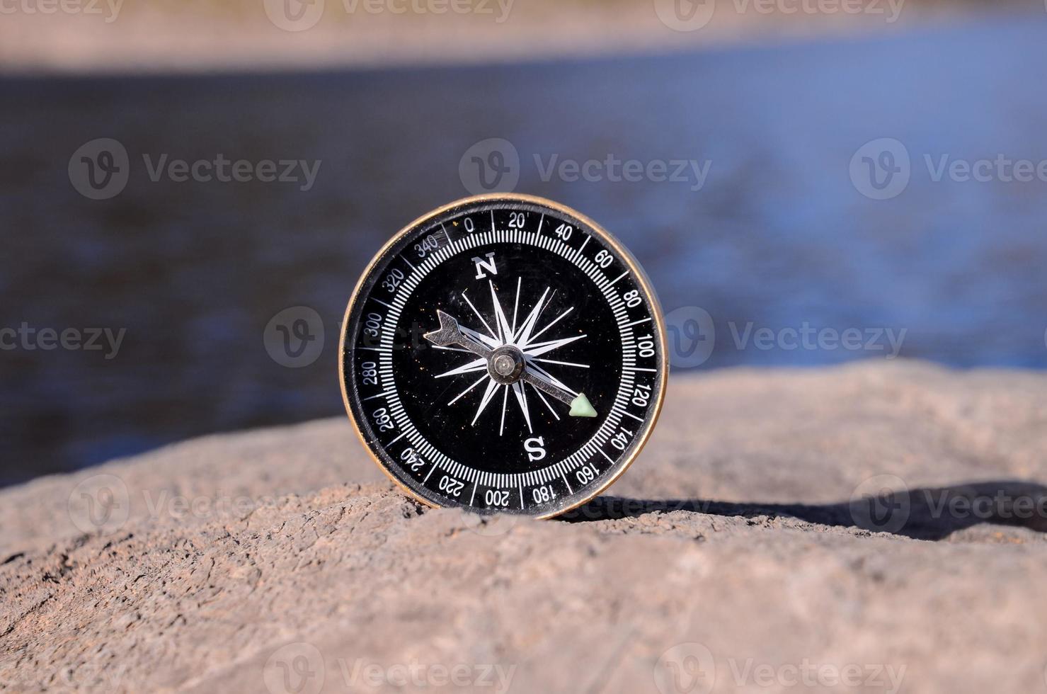 Small navigation compass photo