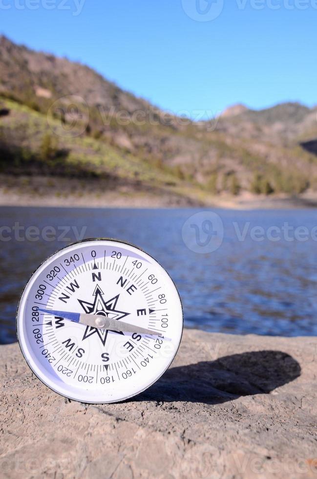 Small navigation compass photo