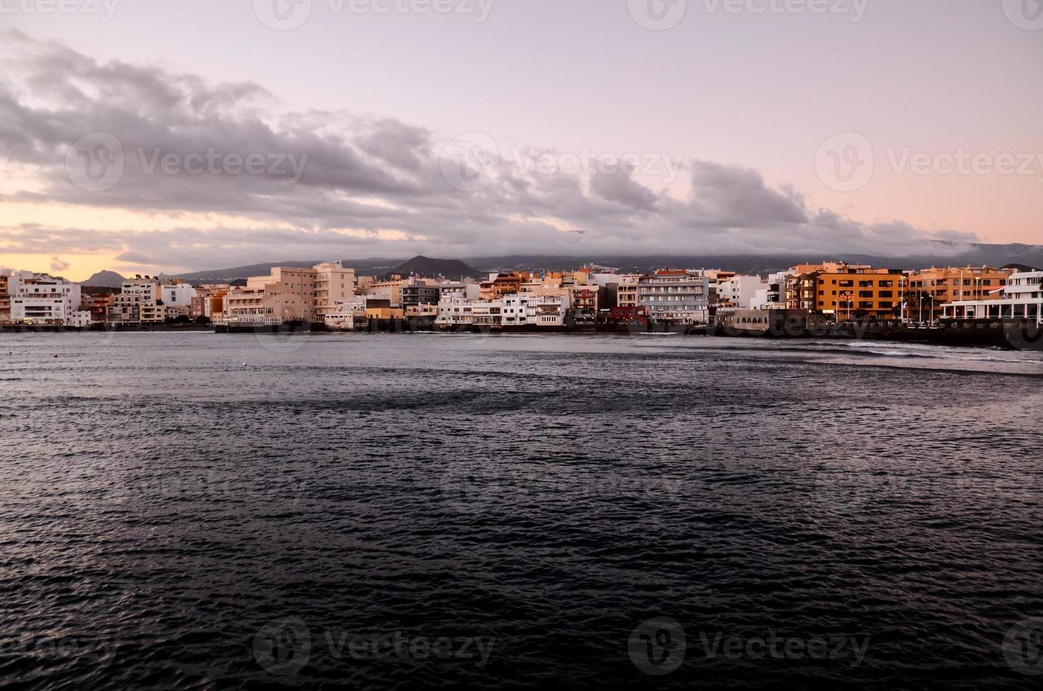 Scenic coastal view photo