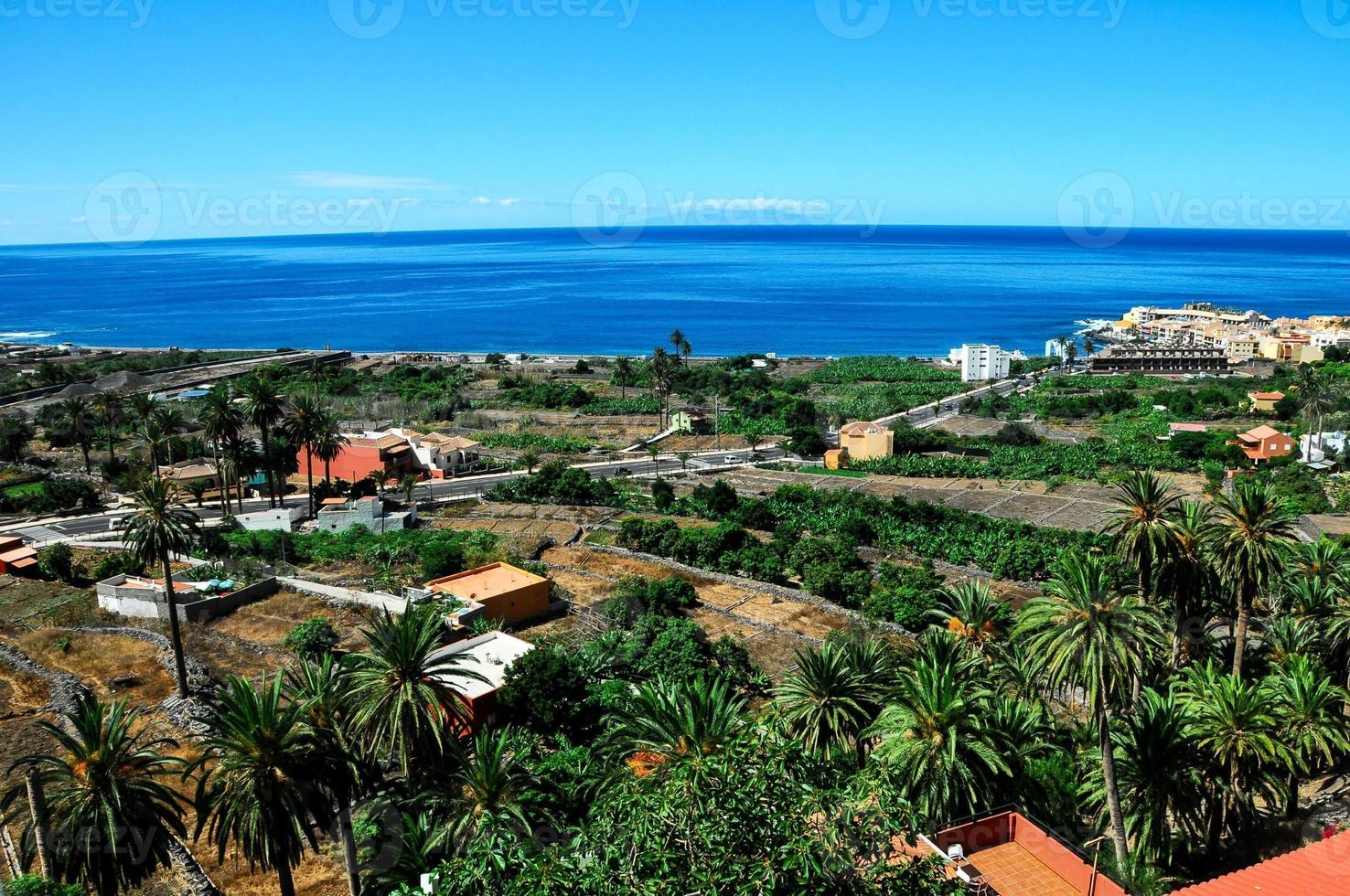 Scenic coastal view photo