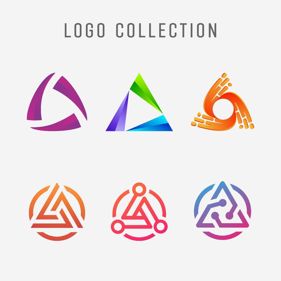 Trinity logo design vector