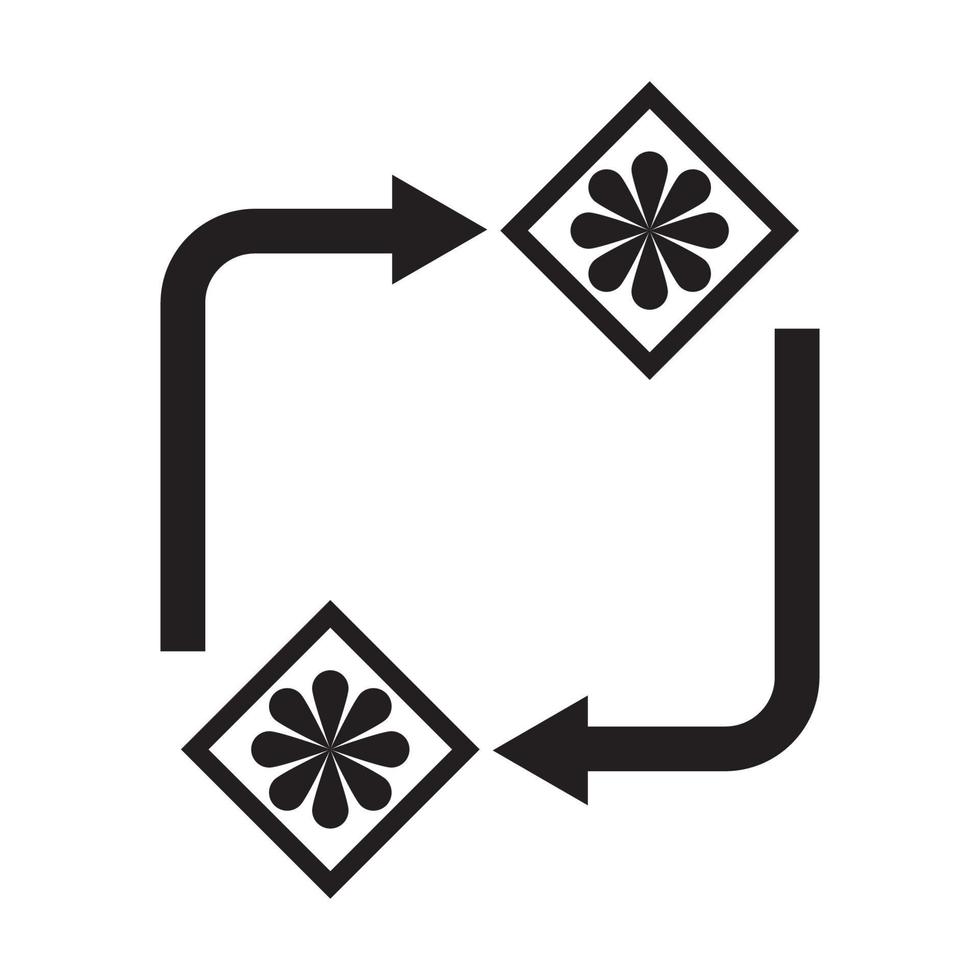 Replacement icon vector