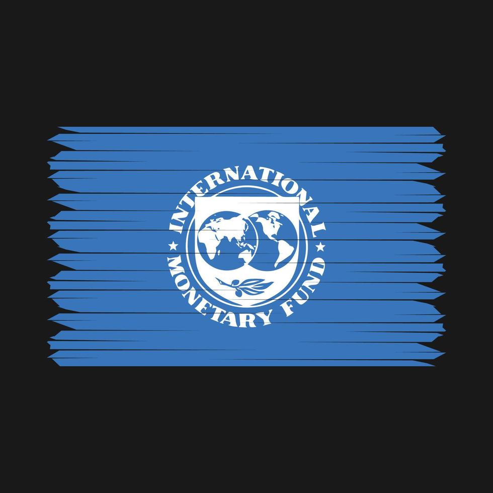 IMF Flag Brush vector