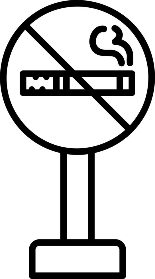 No smoking vector icon