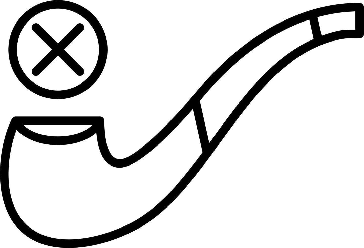 No Smoking concept vector icon