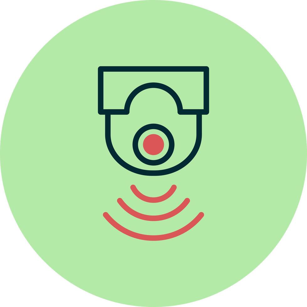 Dome Camera vector icon 21587992 Vector Art at Vecteezy