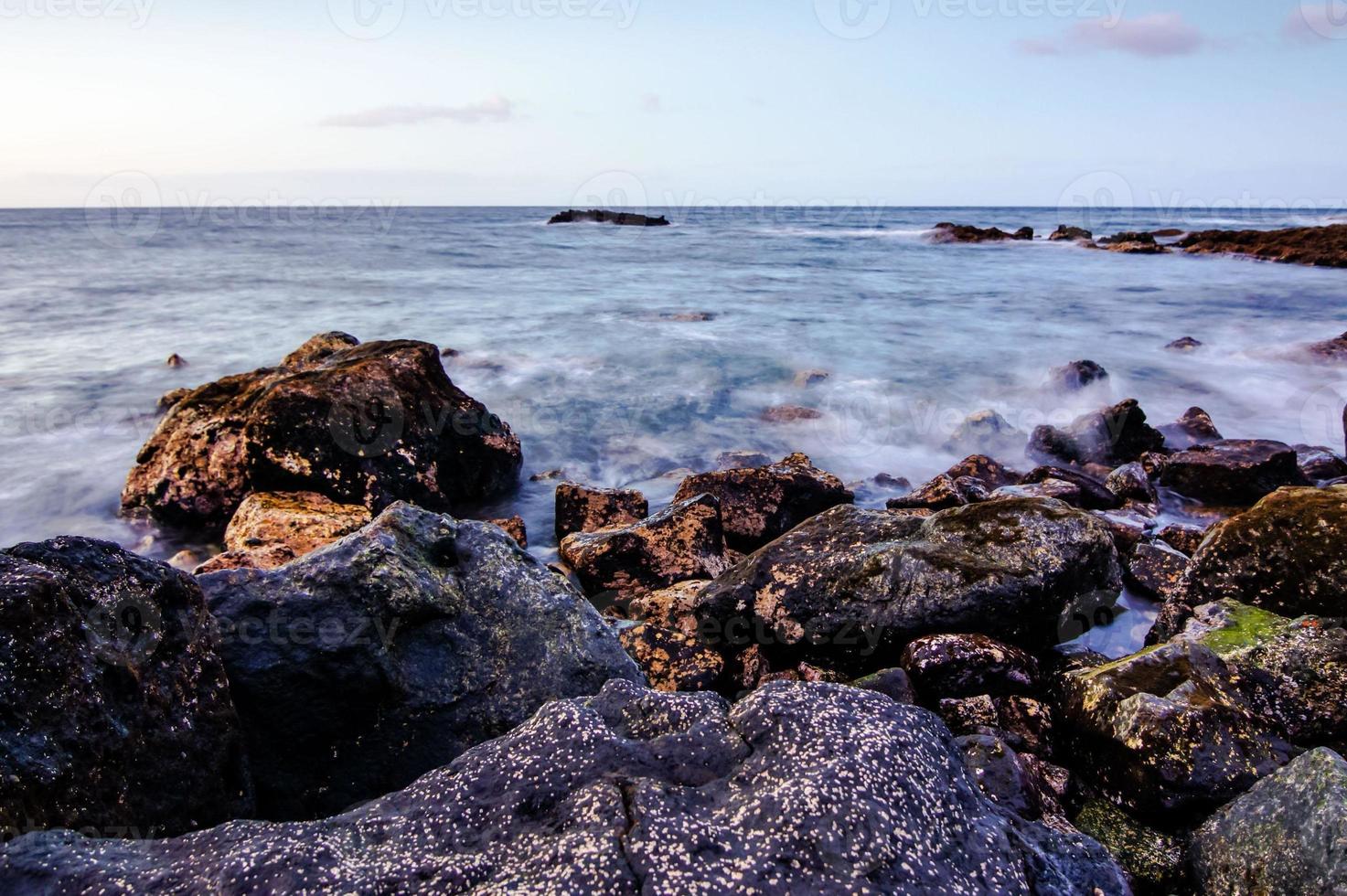 Scenic coastal view photo