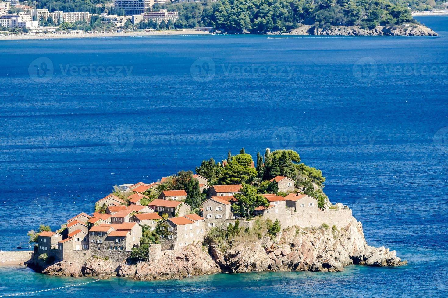 Scenic coastal view photo