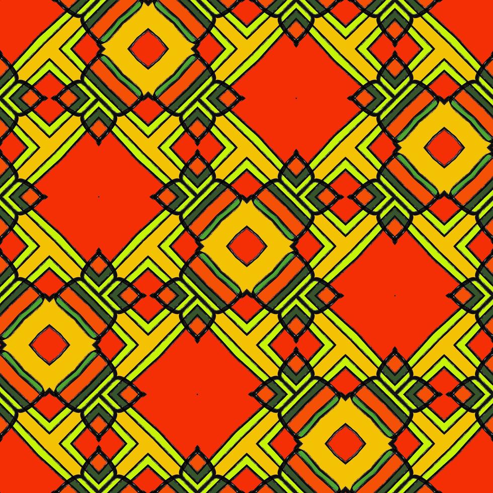 African pattern design. Tribal ethnic illustration for wrapping paper, wallpaper, fabric, decorating and carpet. photo