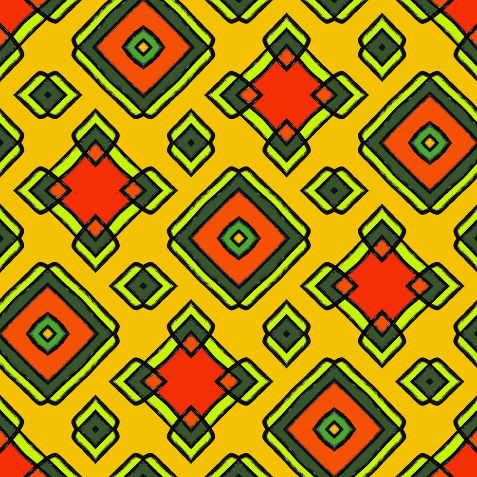 African pattern design. Tribal ethnic illustration for wrapping paper, wallpaper, fabric, decorating and carpet. photo