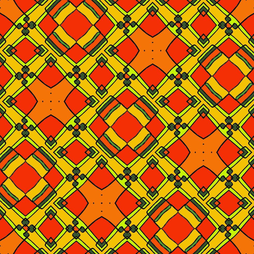 African pattern design. Tribal ethnic illustration for wrapping paper, wallpaper, fabric, decorating and carpet. photo